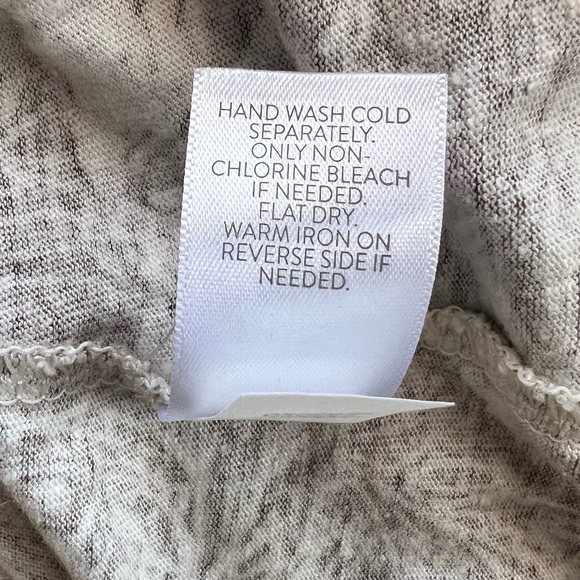 3/$25 💋 J. Jill Tan and Cream Floral Lace Women Tunic Top Size 2X - Picture 3 of 9